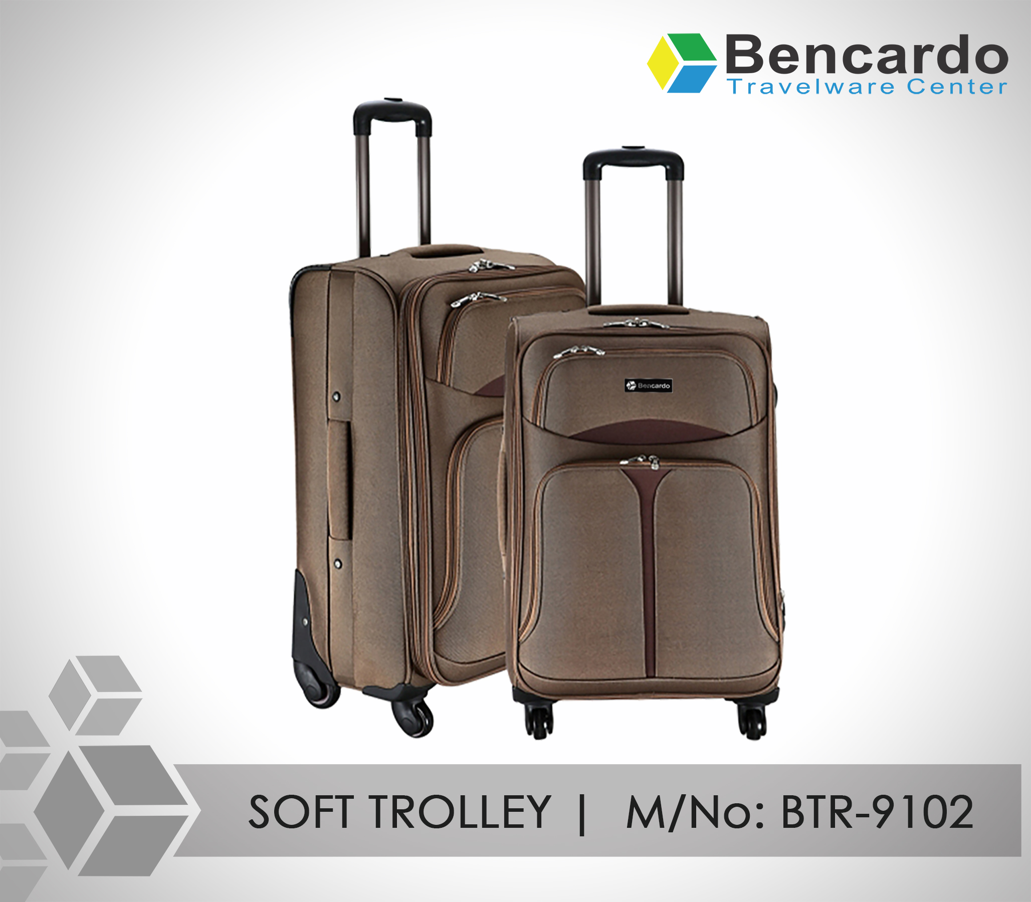 Bencardo Soft Travel Luggage Trolley – BTR-9102