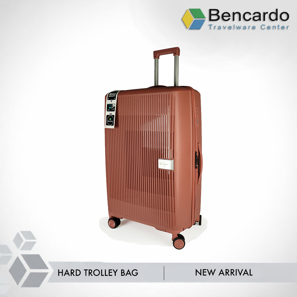 Bencardo Hard Trolley Bag with TSA Lock, 360° Spinner Wheels - BC-T08